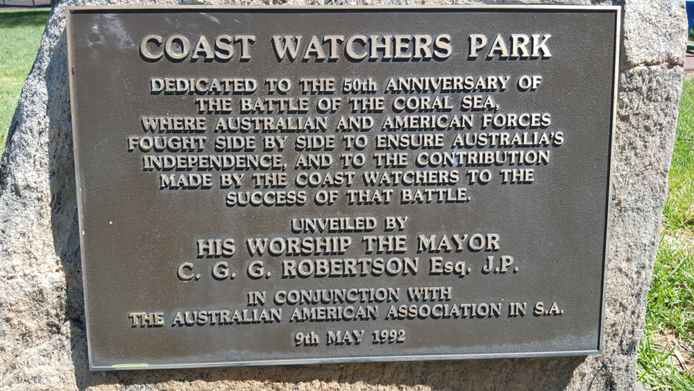 about-page2 Coast Watchers Park sign