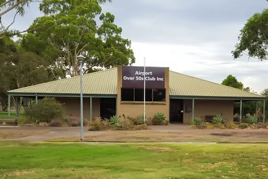 A building of the Airport Over 50's Club Inc 